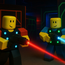 Shedletsky's laser tag arena!