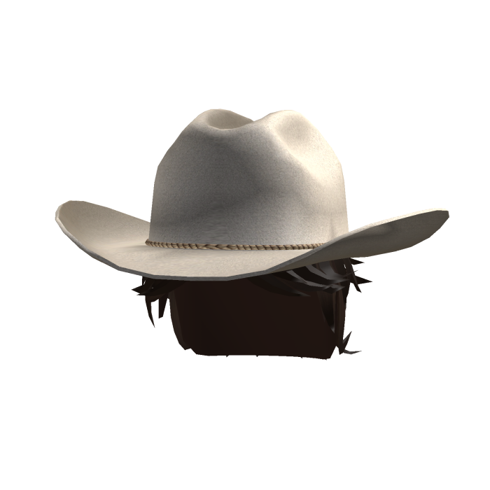 Messy Hair + Cowboy Hat