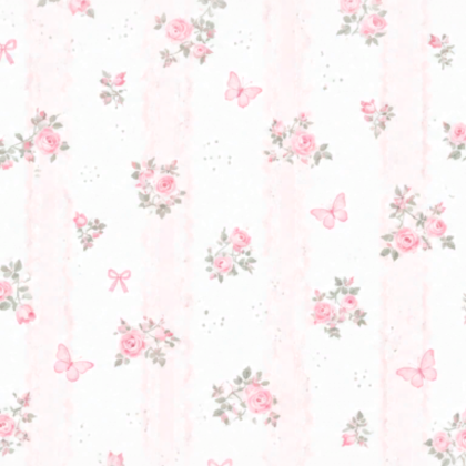 Rose Flower Pink Background Pastel Cottagecore