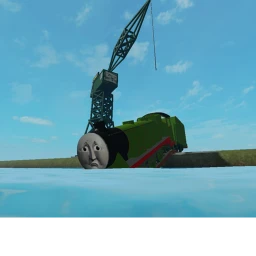 henry crash into the water icon