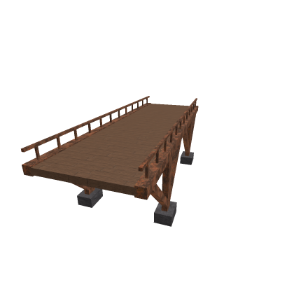 MODEL_: Rustic Wooden Bridge