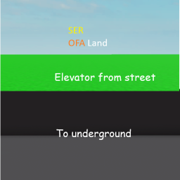 Serofa Land, Elevator from street to underground