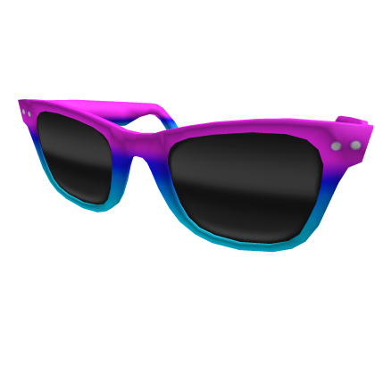 Pink and Blue Sunglasses - Royal Blood