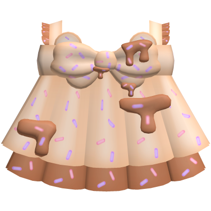 pancake dress with syrup