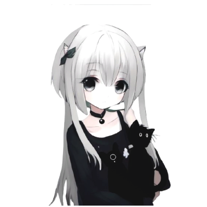 Cute Emo Anime Girl Cape Roblox item