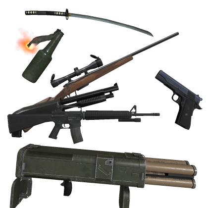 Isle 10 Weapon Models