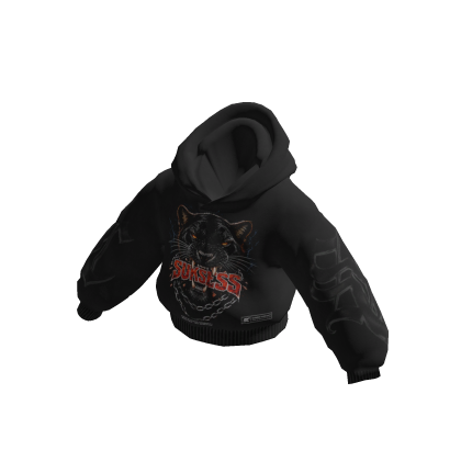 SC HOODIE PANTHER BLACK