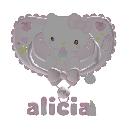 ♡ cia's hello kitty paci thumbnail