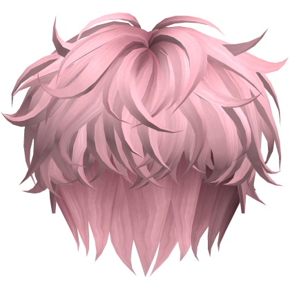Pink Korean Idol 2 Block Hair