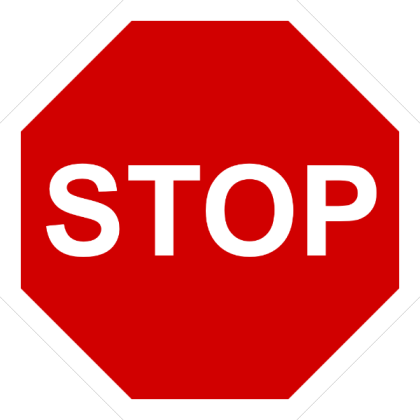 Stop Sign Roblox decal