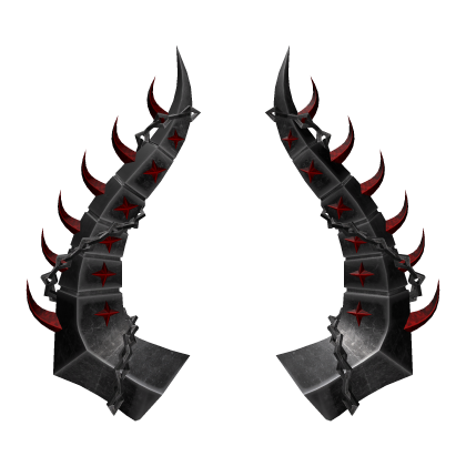 Crimson Chained Spiked Eternal Horns Roblox item