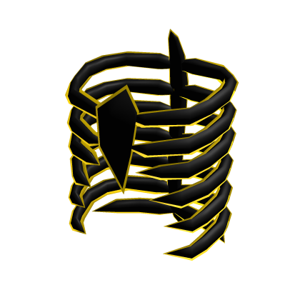Dark Yellow Skeleton Ribcage thumbnail