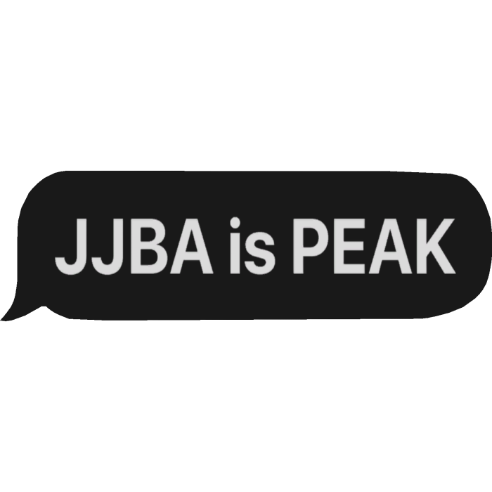 jjba is peak jojo text