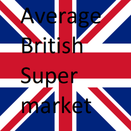 Average british supermarket