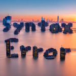 Syntex Error