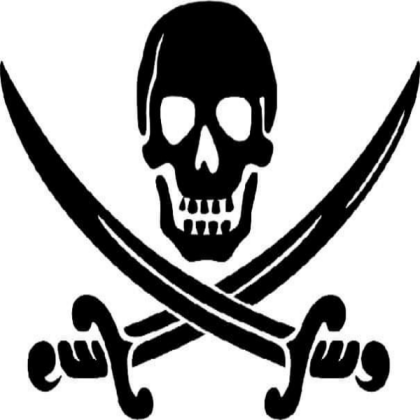 Pirate flag Roblox decal