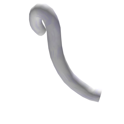 Plain White Cat Tail