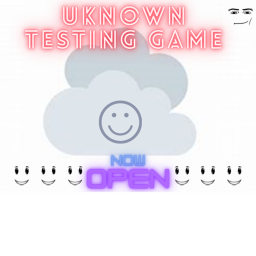 Unknown Testing Game