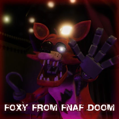 Foxy from FNAF Doom Roblox group icon