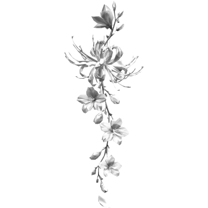 配置 white trailing spider lily flower vines