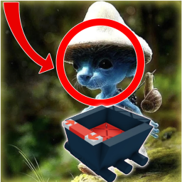 [NEW!] Cart Ride Into Smurf Cat!