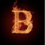 “B”