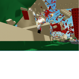 survive the bombs, meteors and volcano in robloxia