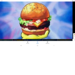 Crabby patty burger