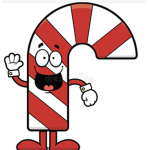 Happy candy cane
