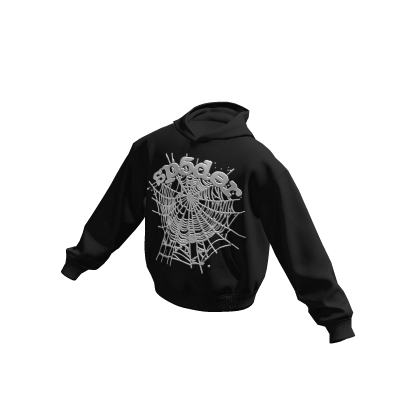 Designer Spider Hoodie Black thumbnail