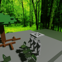 predator meeting jungle
