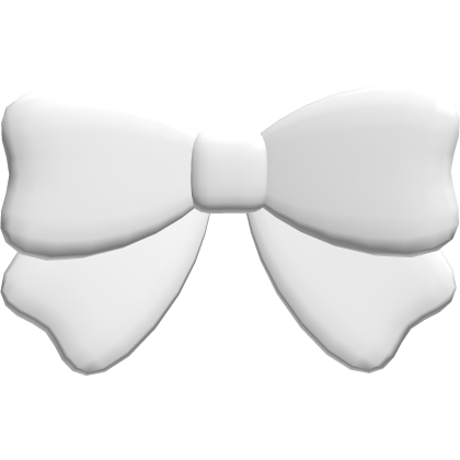 ♡ : white bow wings Roblox item
