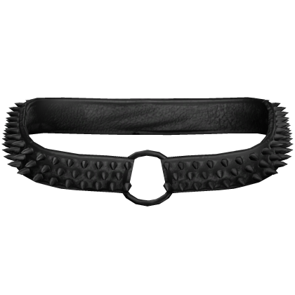 Black Extreme Spiked Studded Belt - Goth Punk Y2K Roblox item