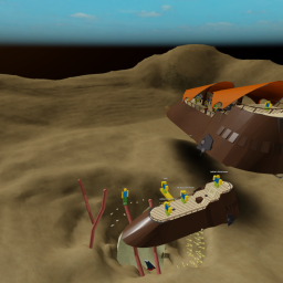 Jabba's Sail Barge Battle !