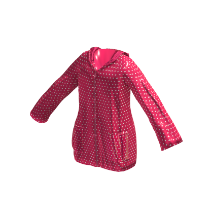 Pink Strawberry Raincoat