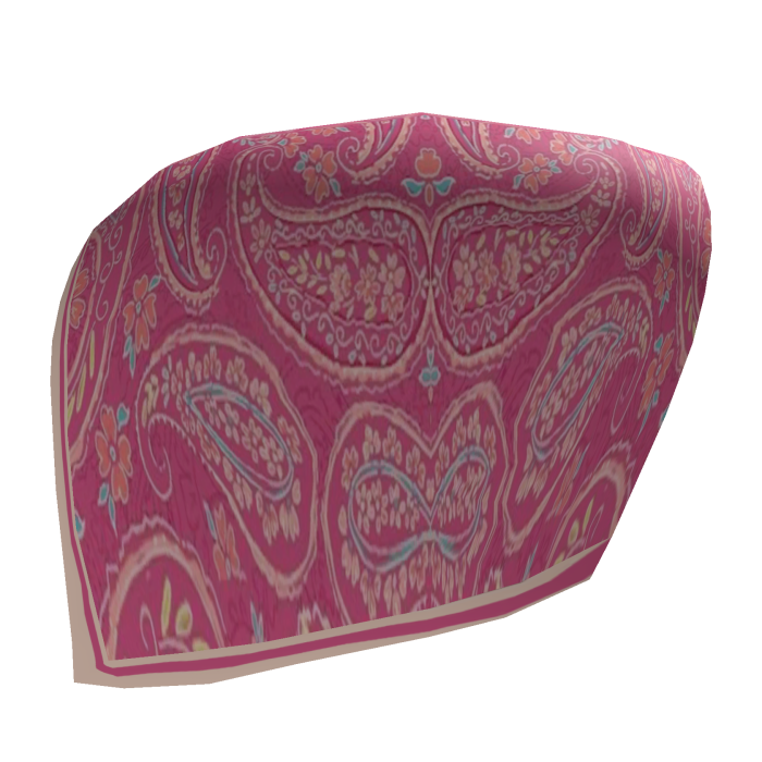 Hijab Sampir Long ver Chest Cover (Pashmina Pink)