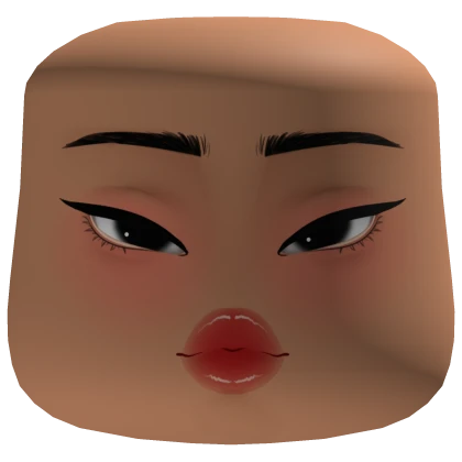 Blushy Soft Mink Doll Makeup in Tan Roblox item thumbnail