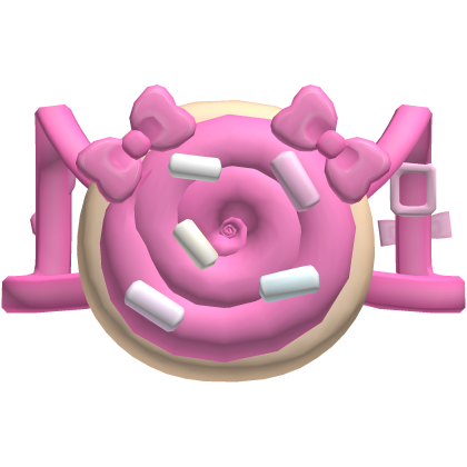 ʚ ︵ mm! adorable pink sugar sprinkle cookie bag  Roblox item