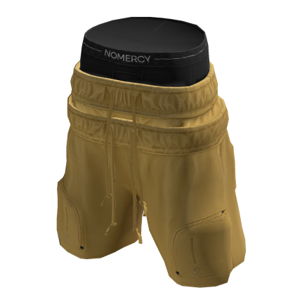 String Shorts - with Boxers (Yellow) thumbnail