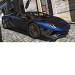blue lambo is kewl..