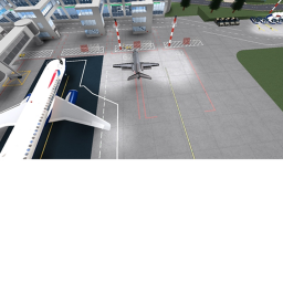 Airlines airport's New Place