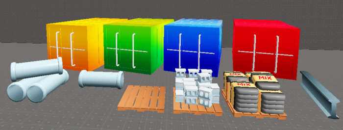 Stylized Construction Site Asset Pack preview 2