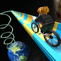 Obby But You are on a Bike  icon
