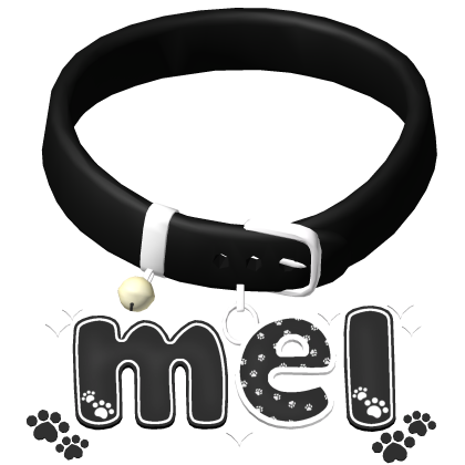 mel black collar