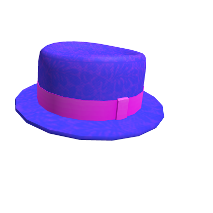 Bright Blue Porkpie