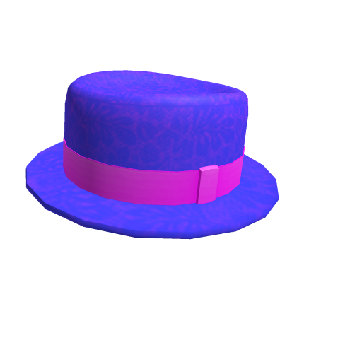 Bright Blue Porkpie