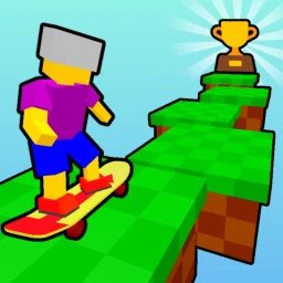 [FREE KORBLOX] Skateboard Race Simulator icon