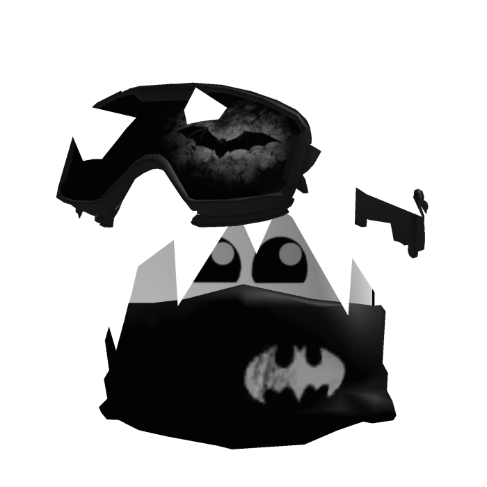 Dashie Batman, white hair and black mask vkei boy