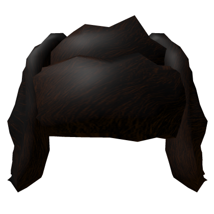 Roblox Item Brown Fuzzy Oversized Bunny Beanie