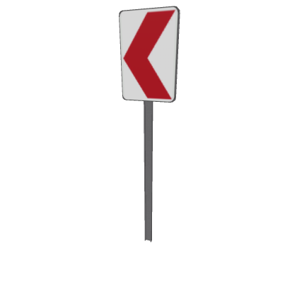 chevron alignment sign